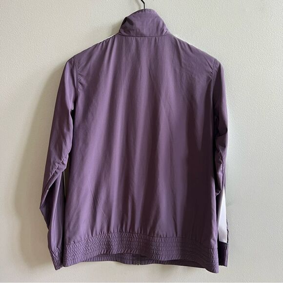 Nike Full Zip Purple Windbreaker Jacket Lightweight Athletic Coat Size Large - Picture 4 of 9